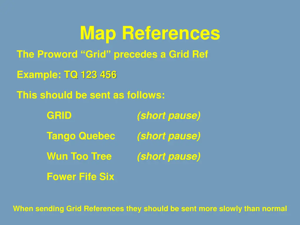 map references