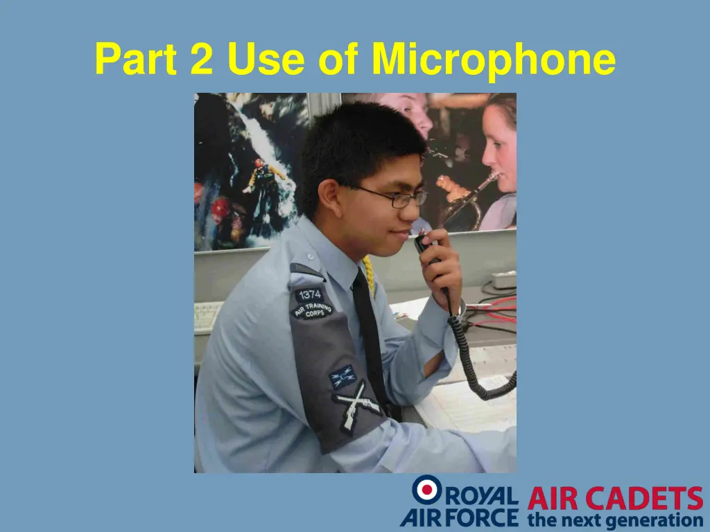 part 2 use of microphone