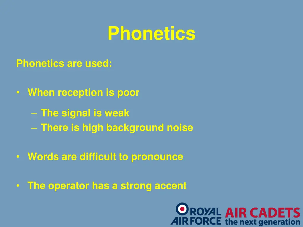 phonetics