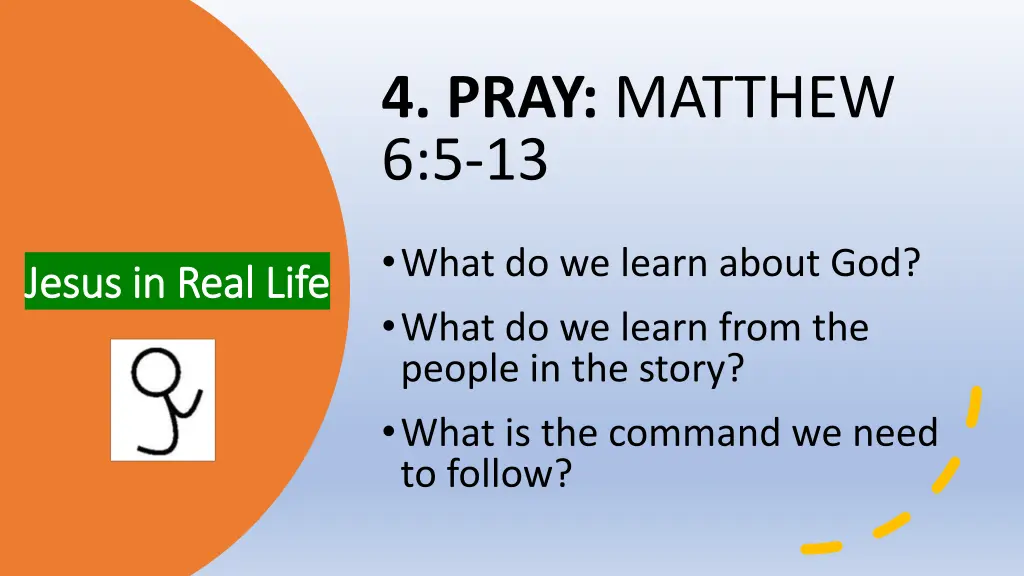 4 pray matthew 6 5 13