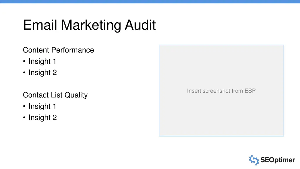 email marketing audit 1
