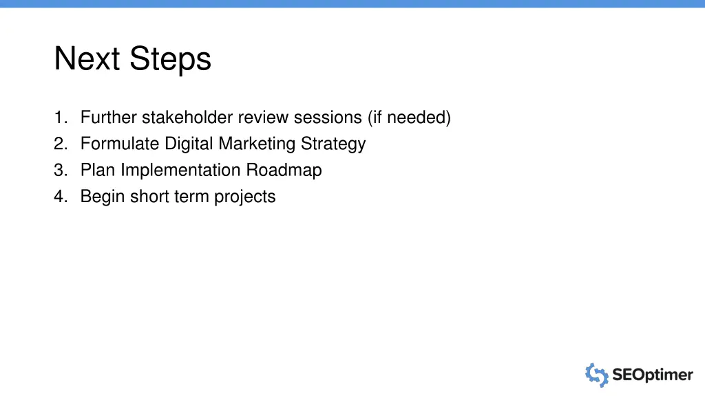 next steps 1