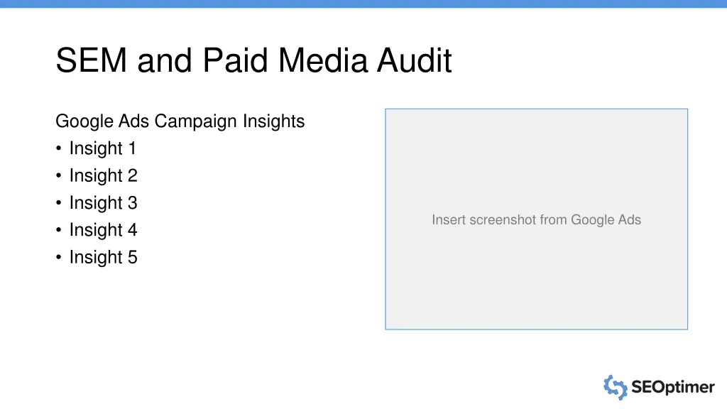 sem and paid media audit