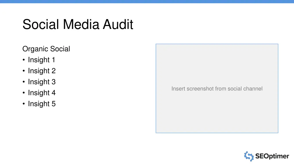 social media audit