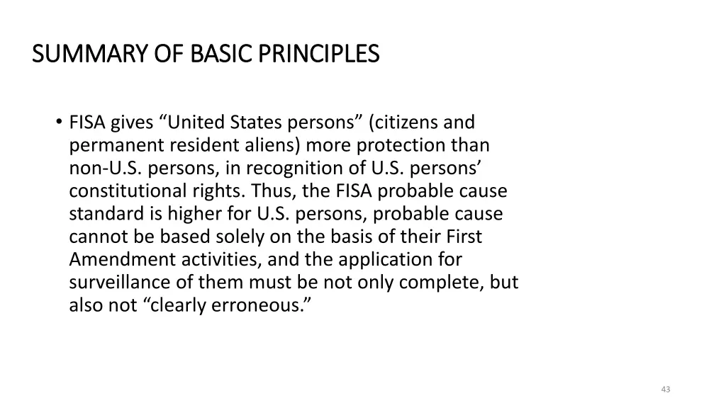 summary of basic principles summary of basic 5