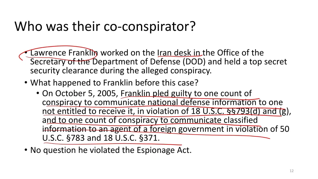 who was their co conspirator