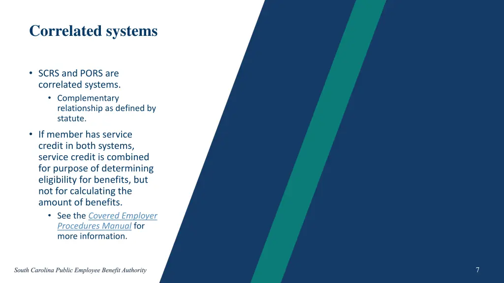 correlated systems