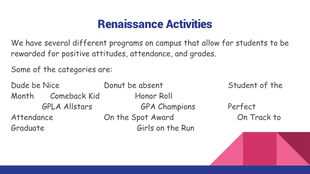 renaissance activities