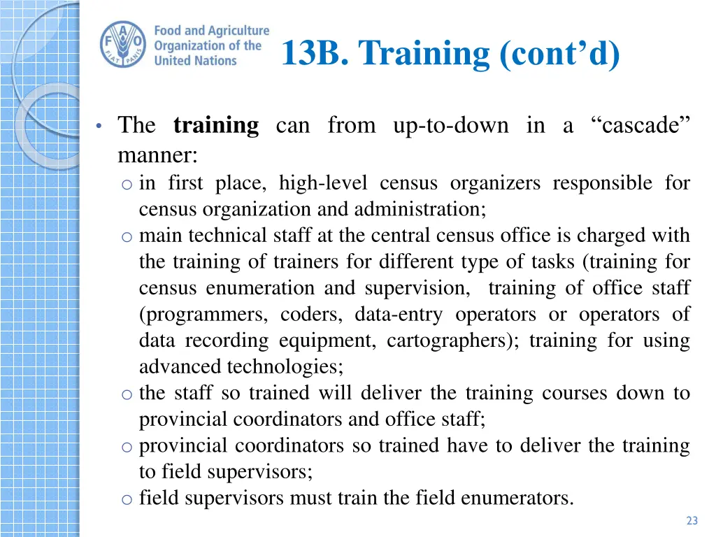 13b training cont d