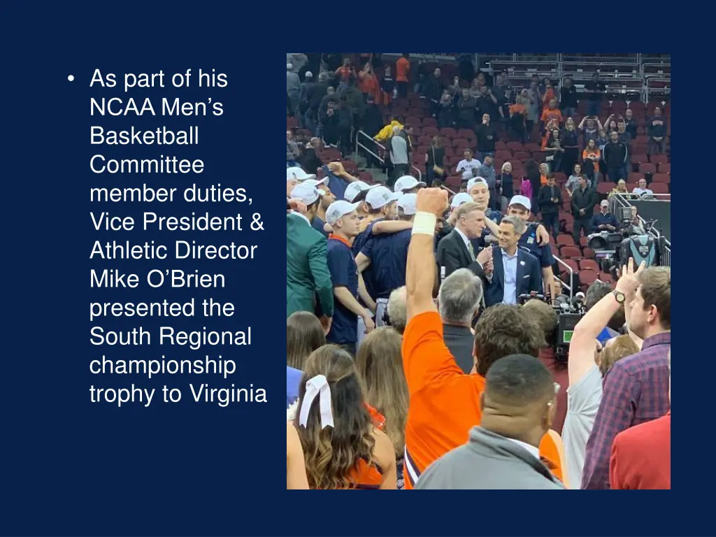 as part of his ncaa men s basketball committee