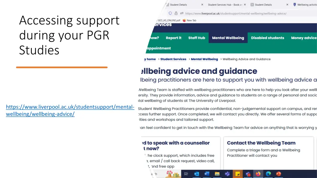 accessing support during your pgr studies