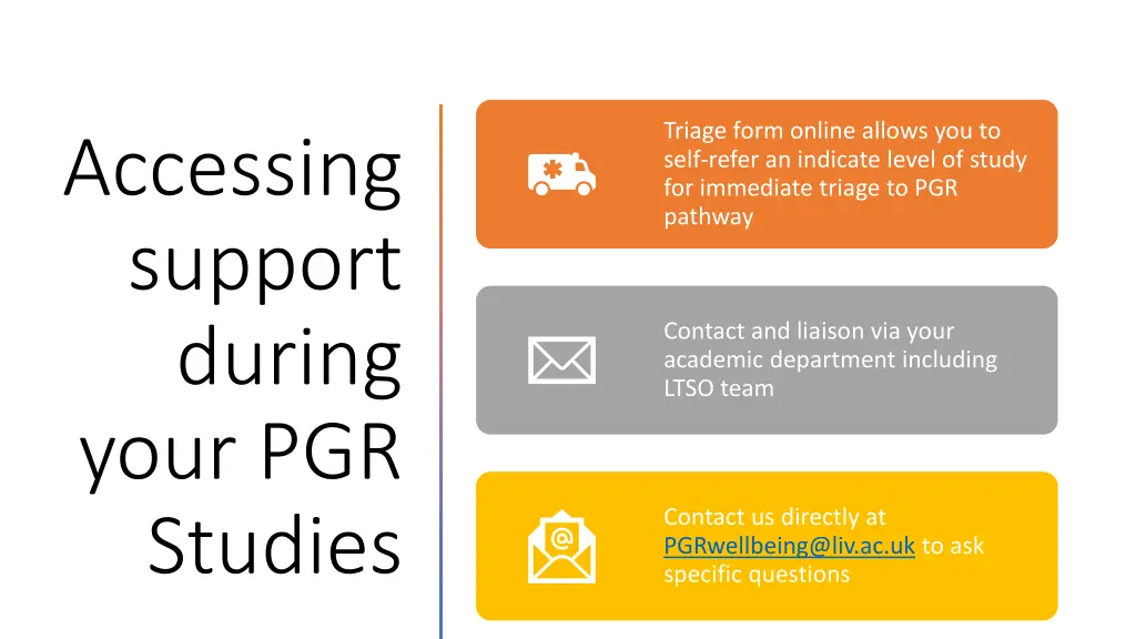 triage form online allows you to self refer