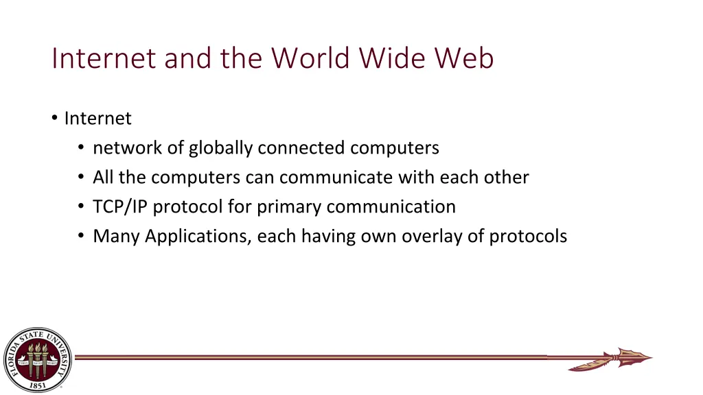 internet and the world wide web