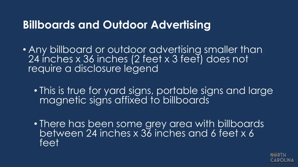billboards and outdoor advertising
