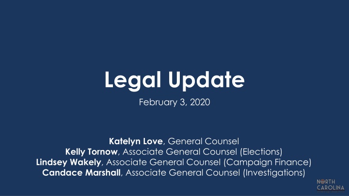 legal update february 3 2020