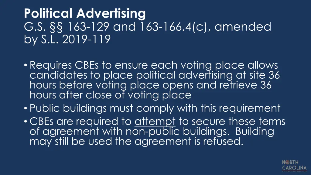 political advertising