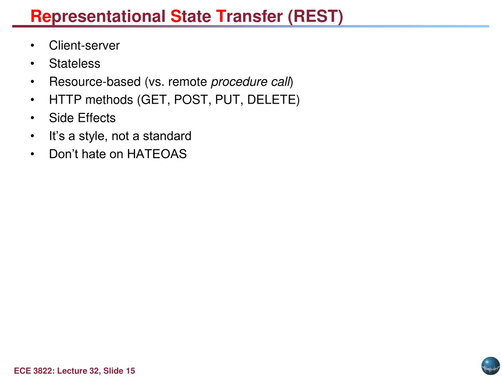 representational state transfer rest