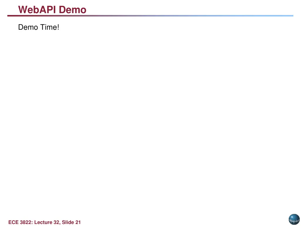 webapi demo
