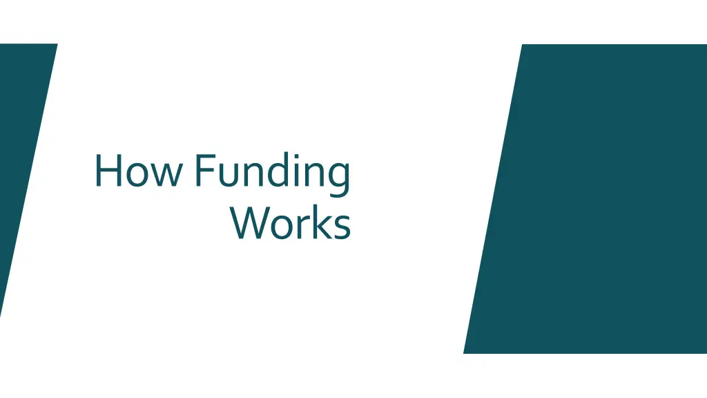 how funding