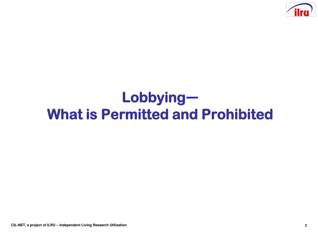 lobbying lobbying