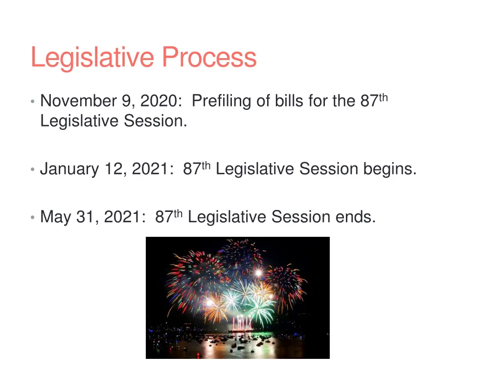 legislative process
