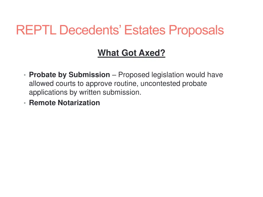 reptl decedents estates proposals 15