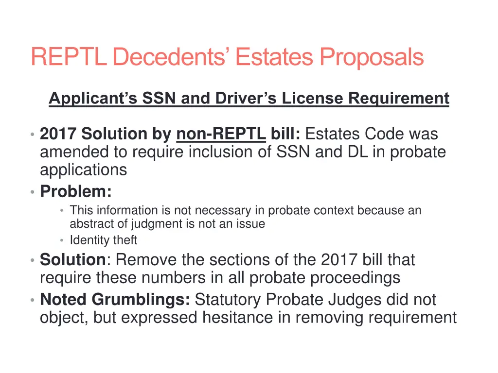 reptl decedents estates proposals 7