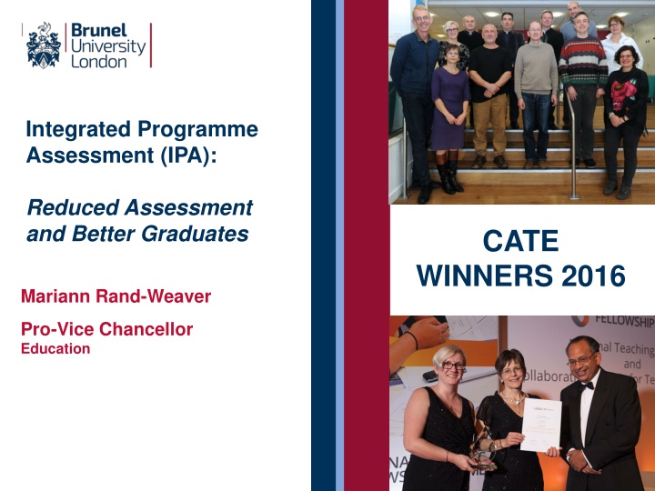 integrated programme assessment ipa