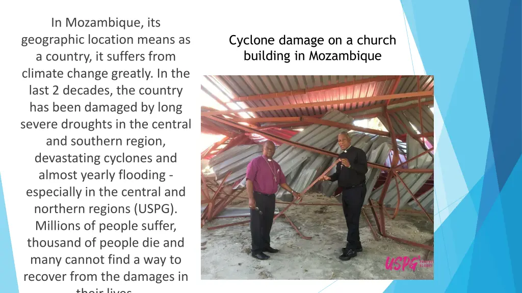 in mozambique its geographic location means