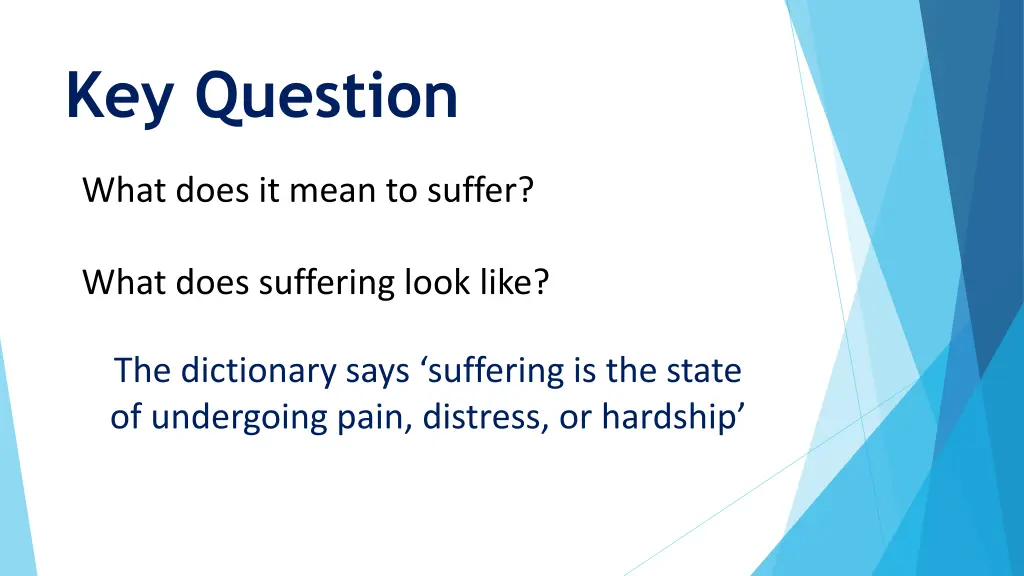 key question