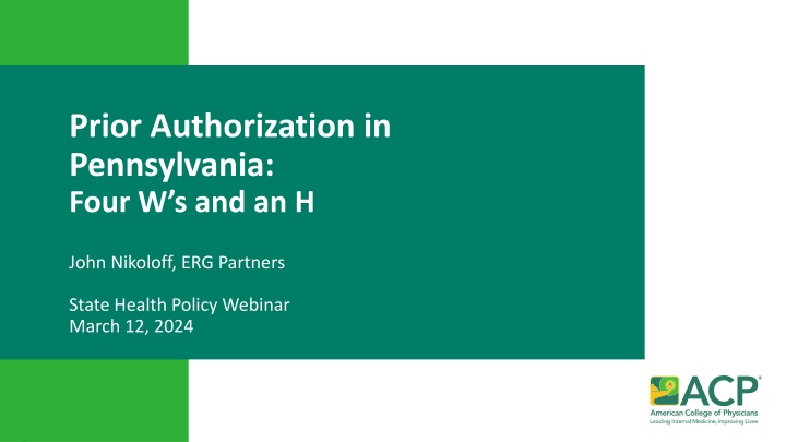 prior authorization in pennsylvania four