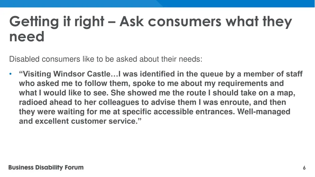 getting it right ask consumers what they need