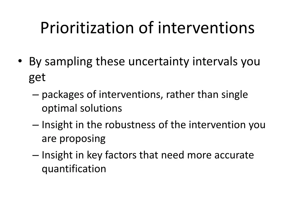 prioritization of interventions 5