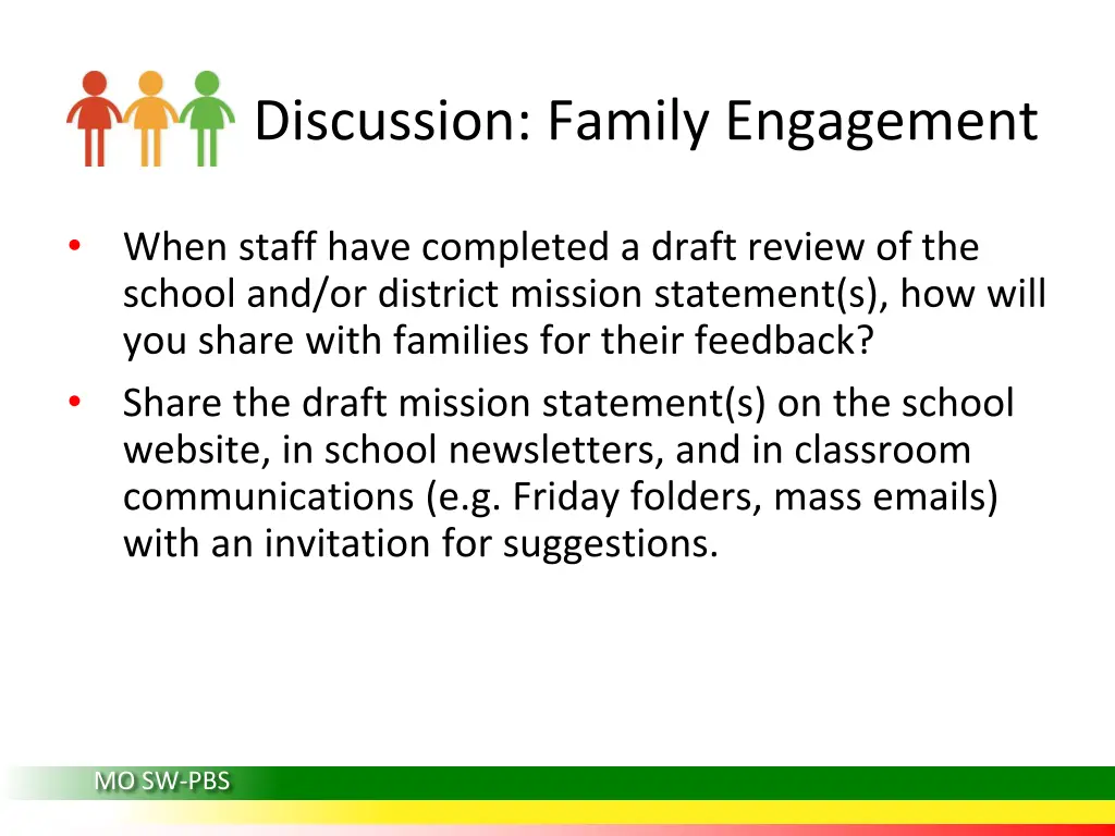 discussion family engagement