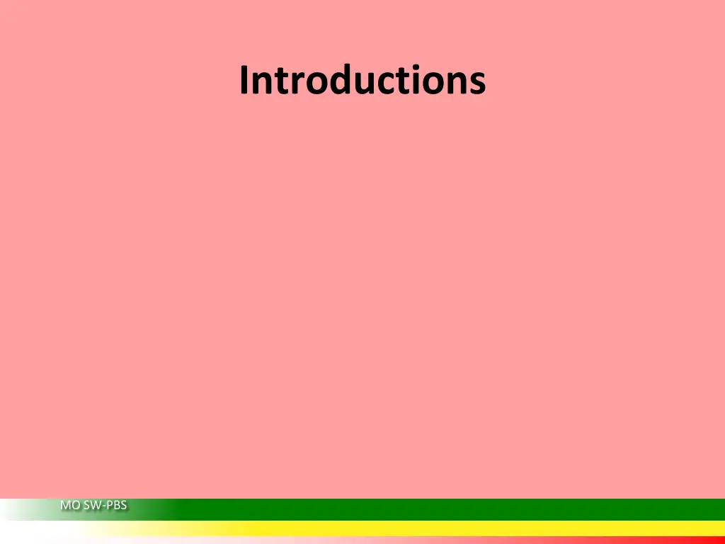 introductions