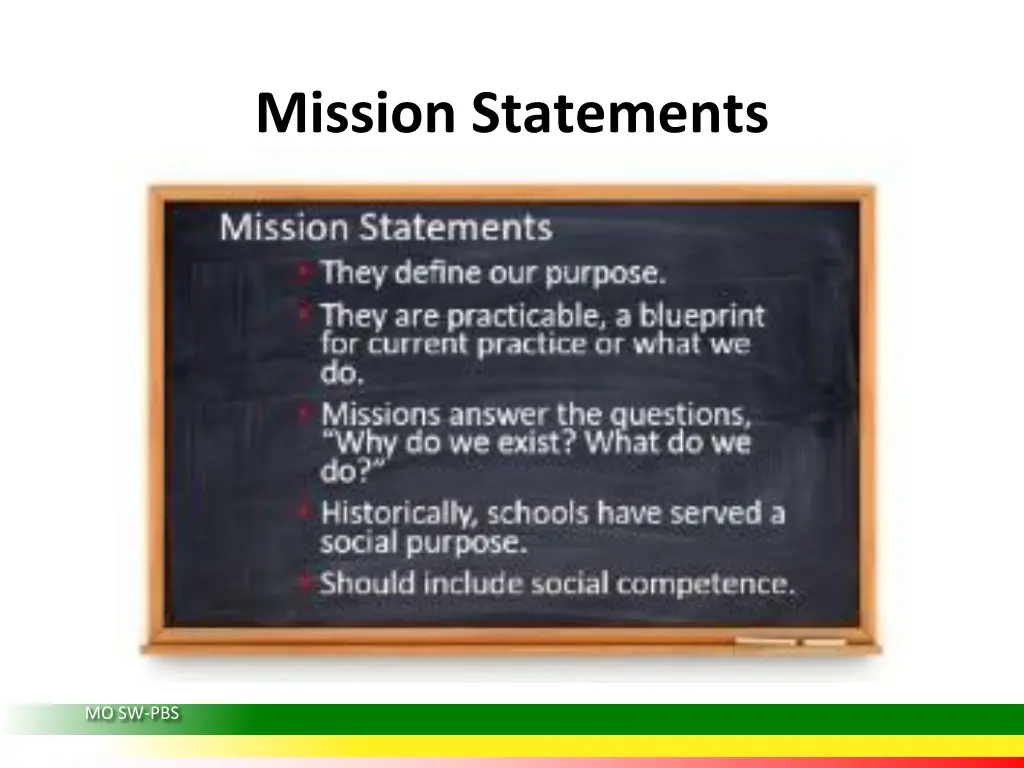 mission statements 1