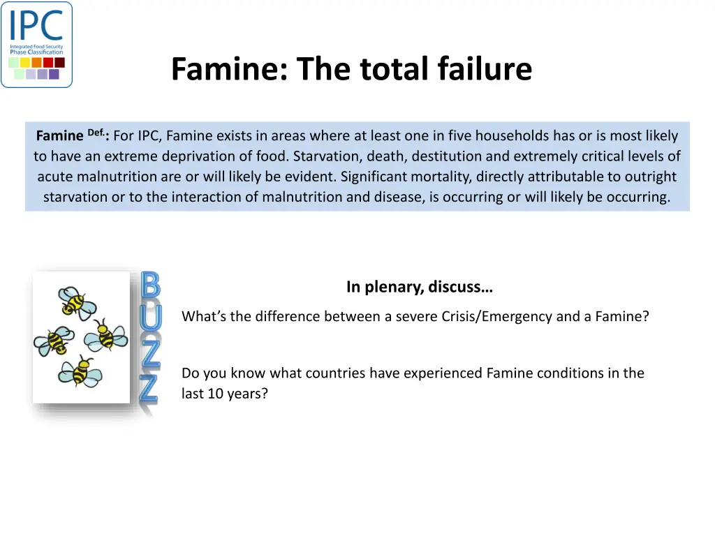 famine the total failure