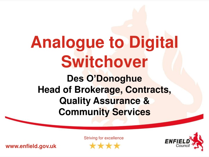 analogue to digital switchover des o donoghue
