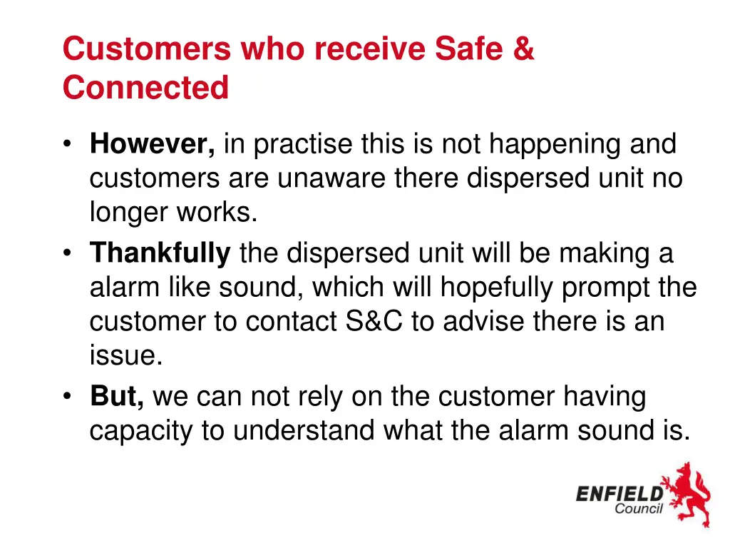 customers who receive safe connected 2