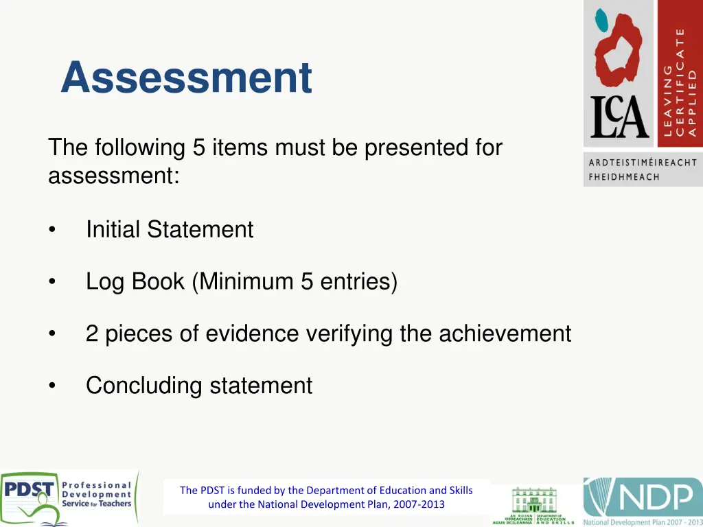 assessment