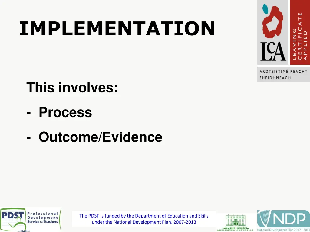 implementation