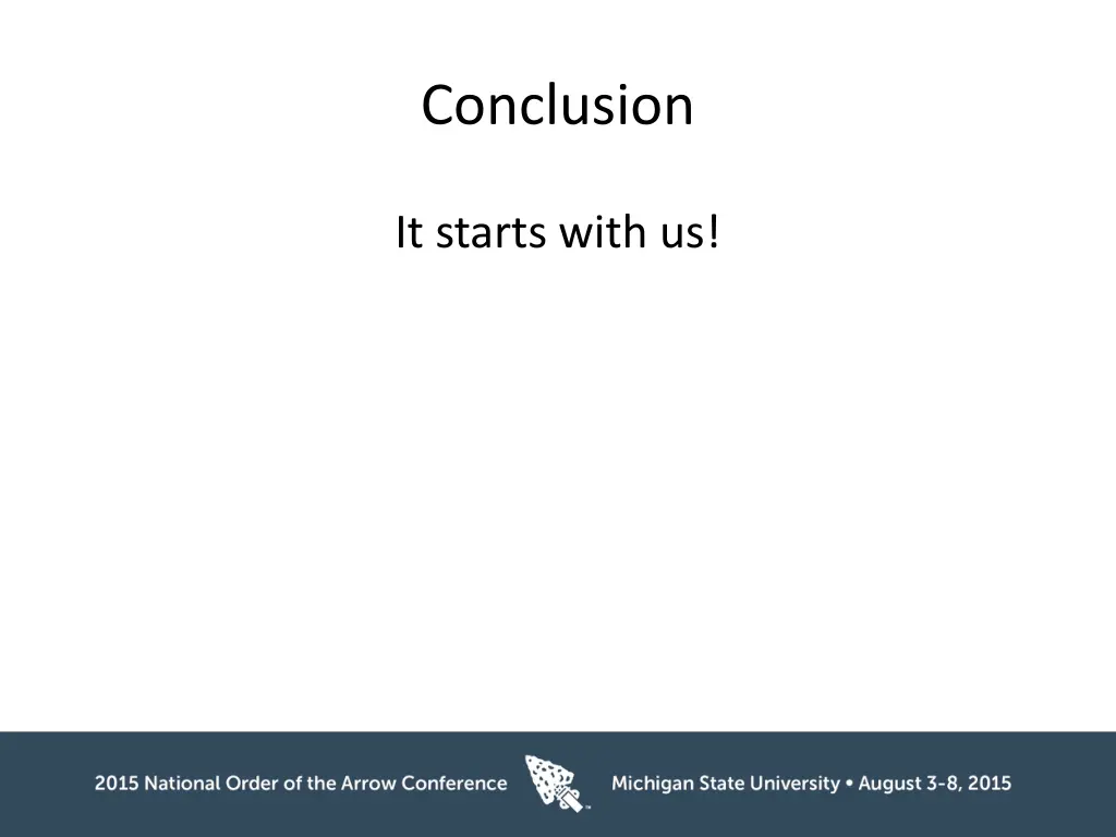 conclusion