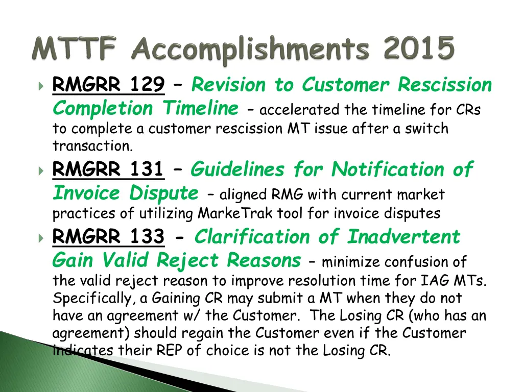 rmgrr 129 revision to customer rescission