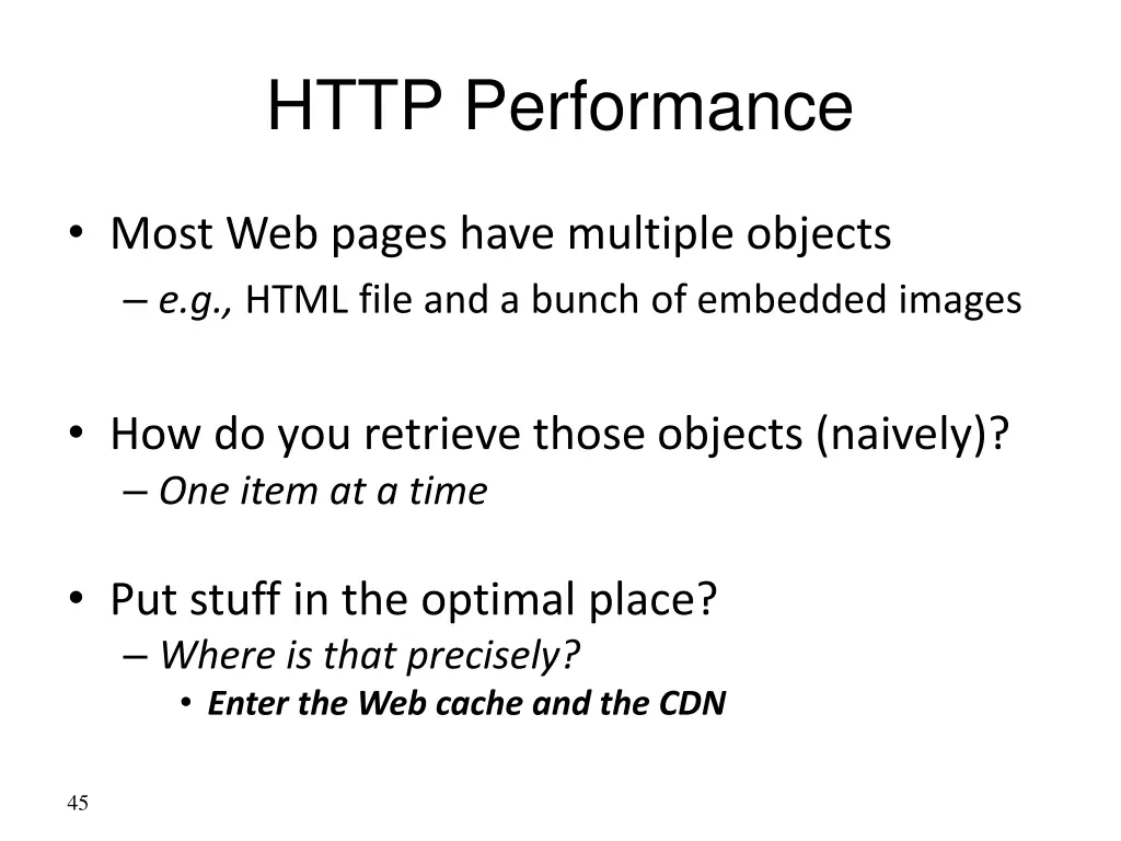 http performance