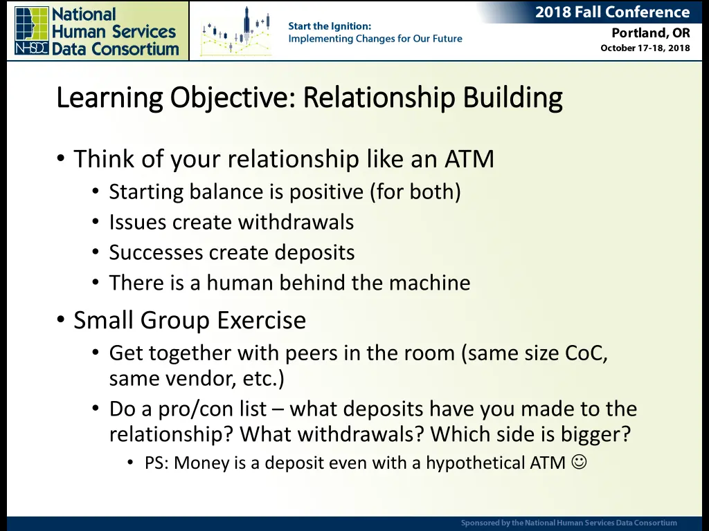 learning objective relationship building learning