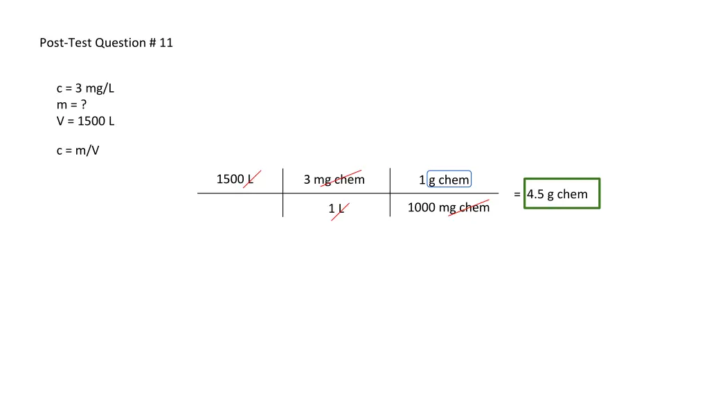 post test question 11