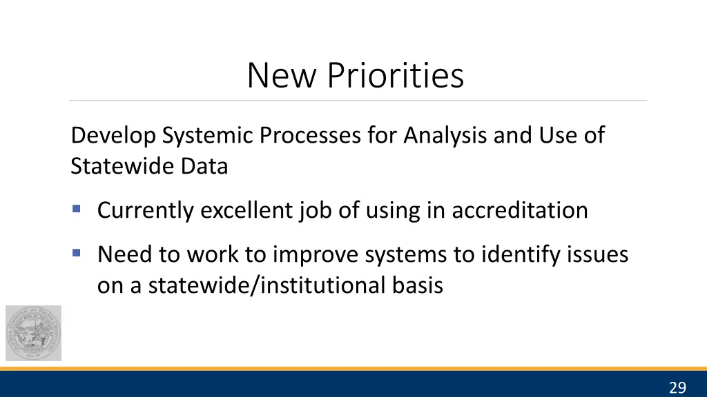 new priorities 2