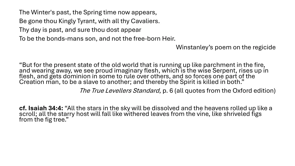 the winter s past the spring time now appears