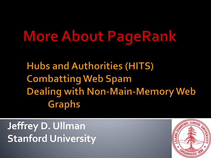 jeffrey d ullman stanford university
