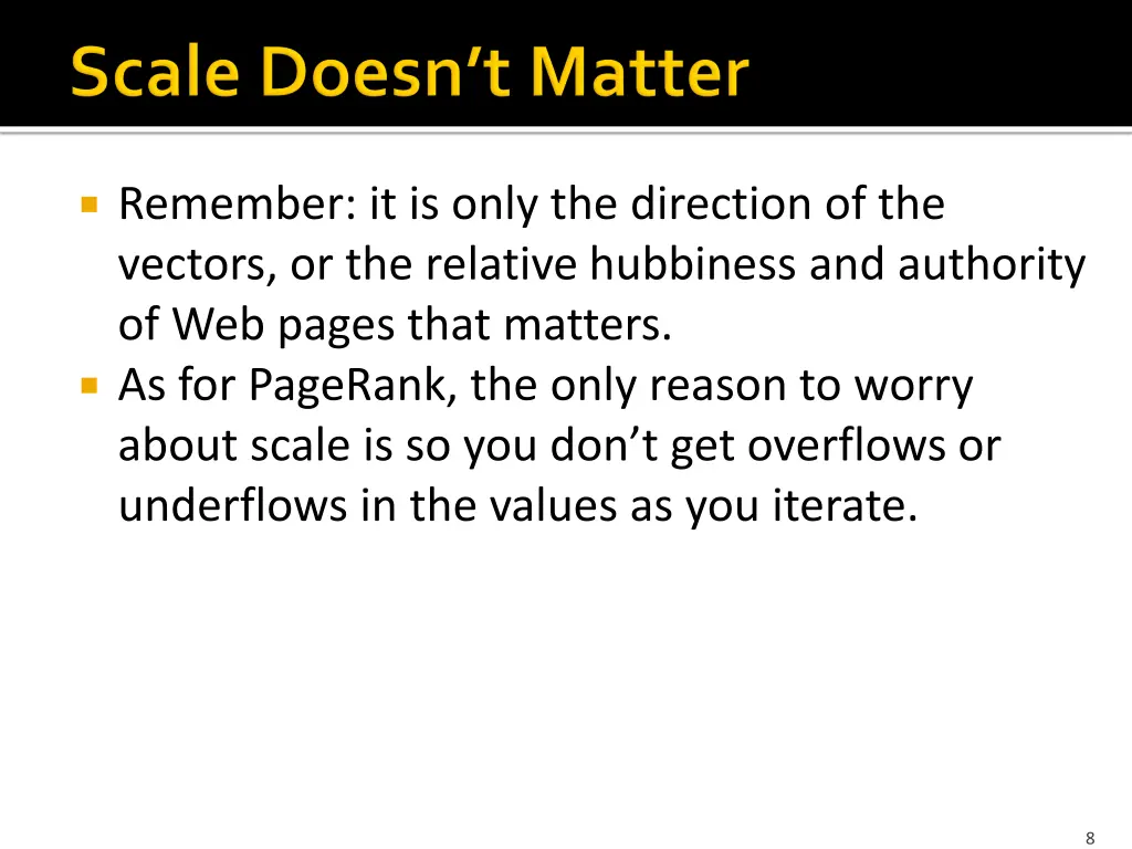 remember it is only the direction of the vectors